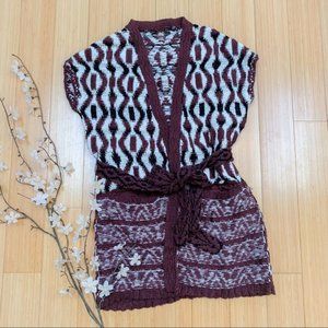 Anthropologie Knitted & Knotted Twisted Yarns, M.